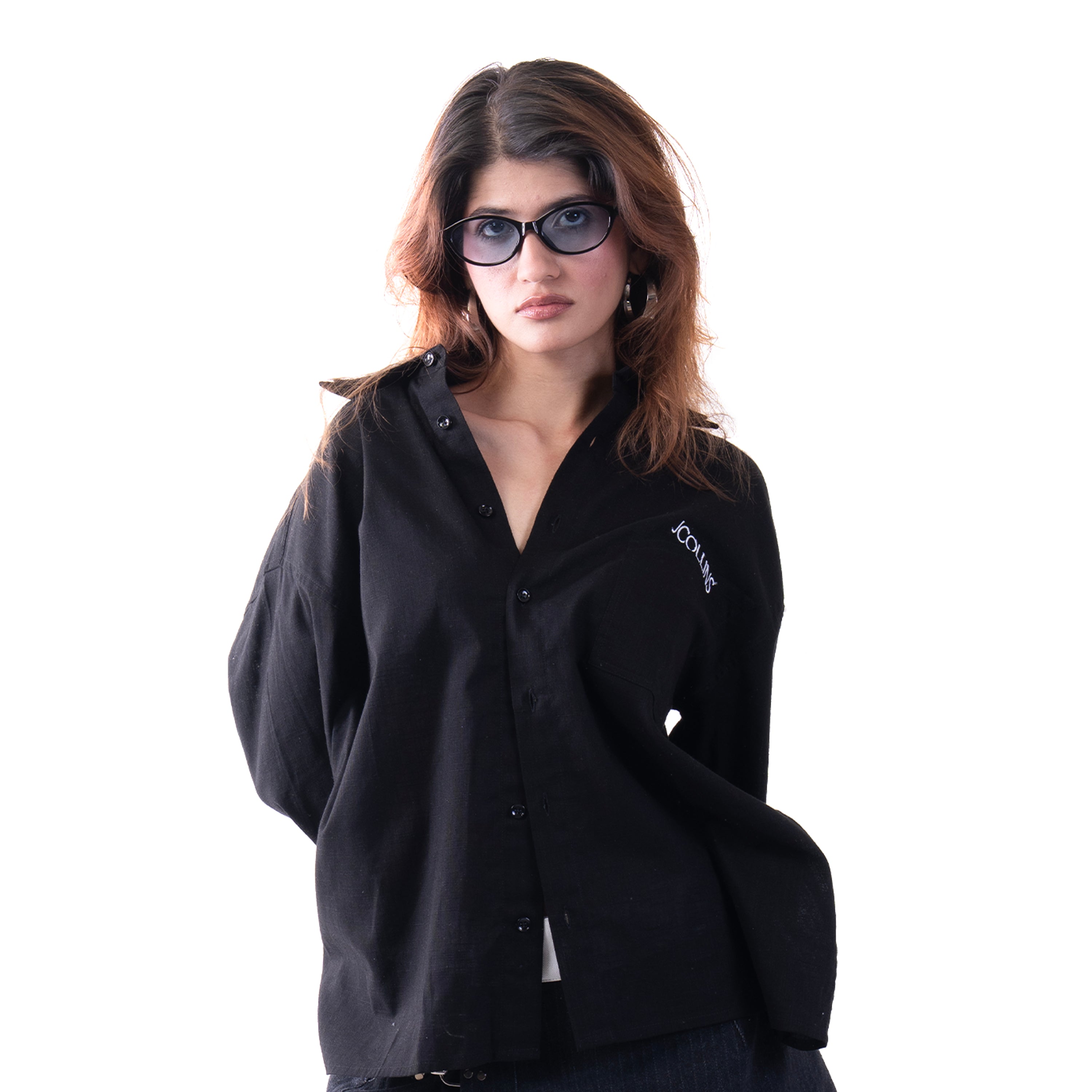 Black Linen Shirt
