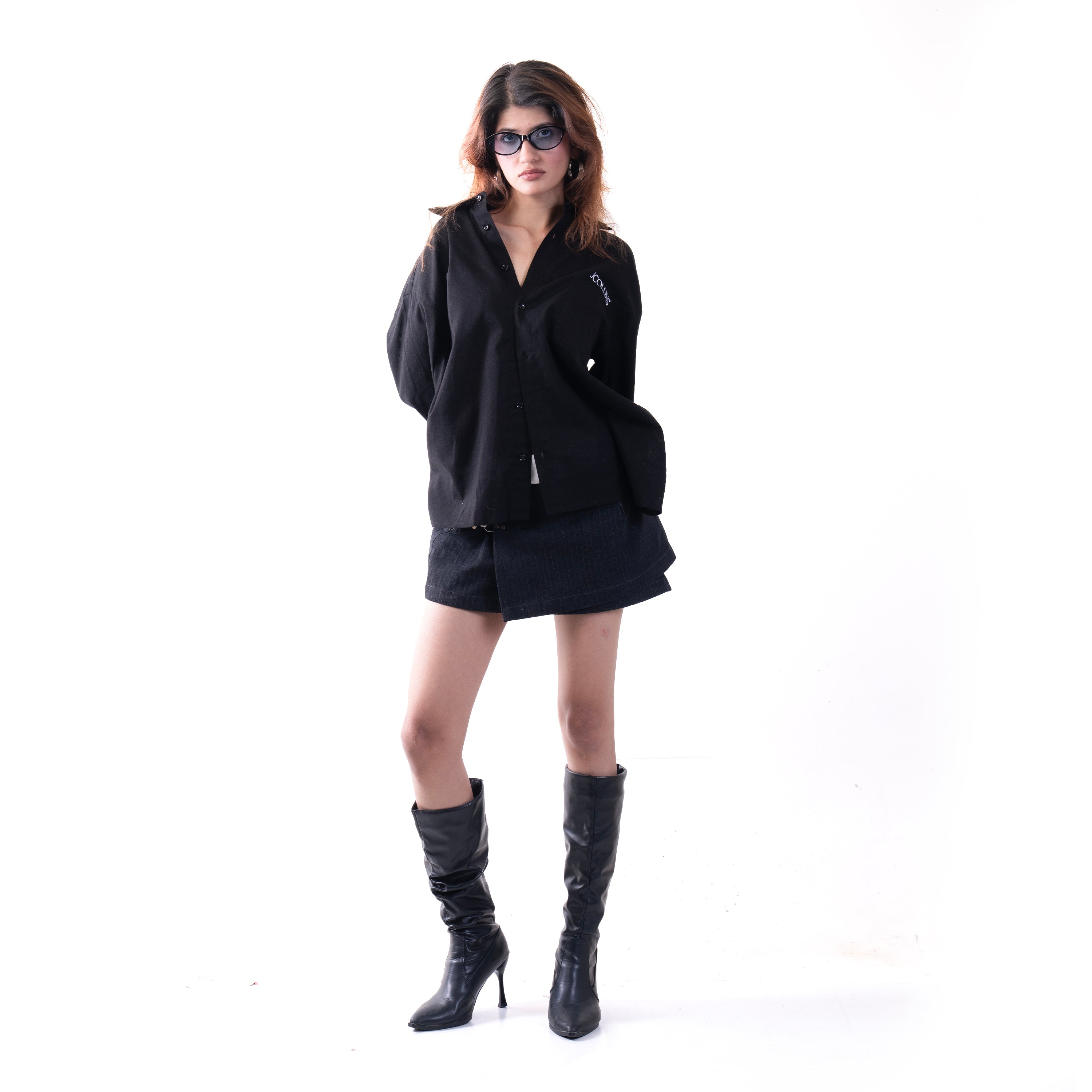 Black Linen Shirt
