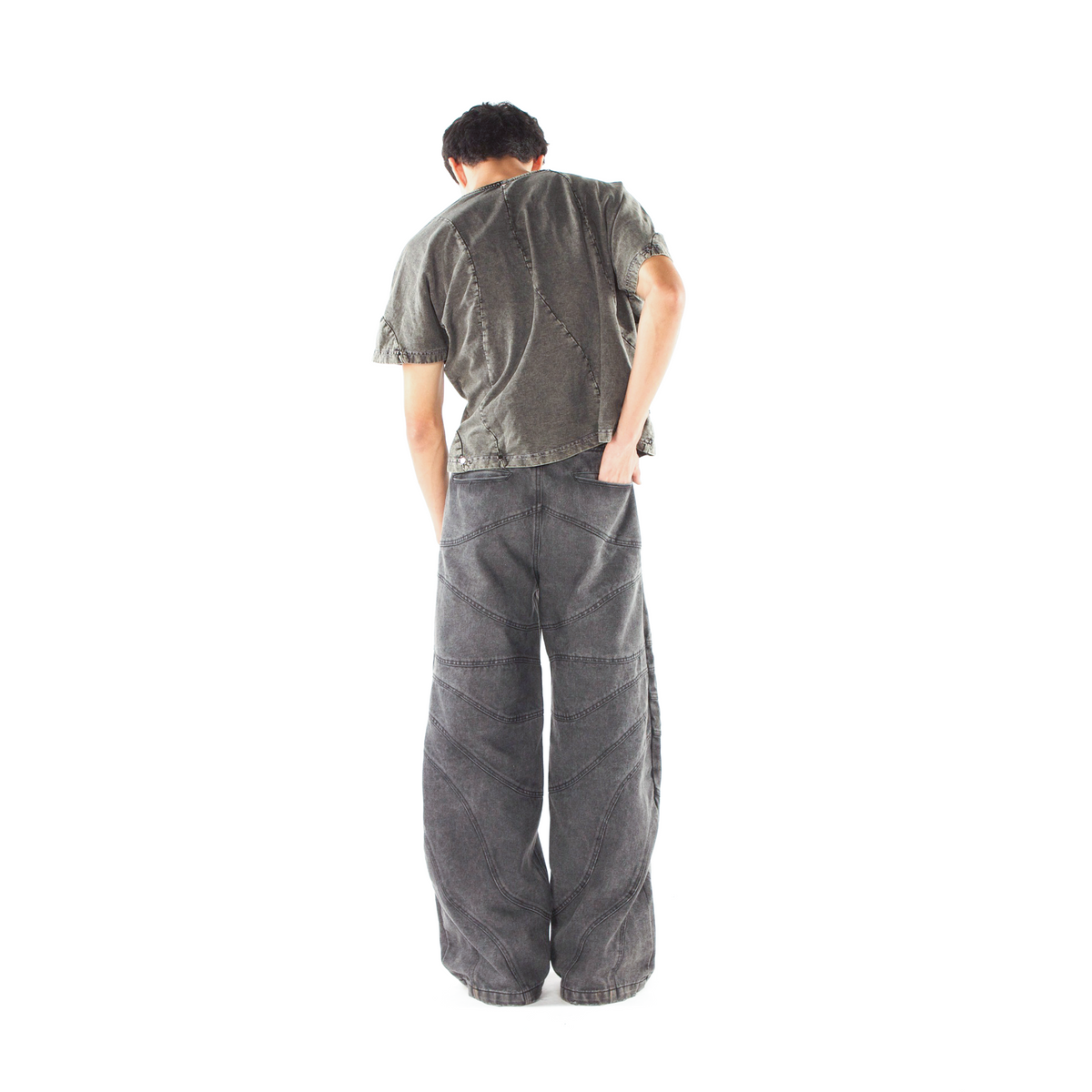 Panelled Jeans
