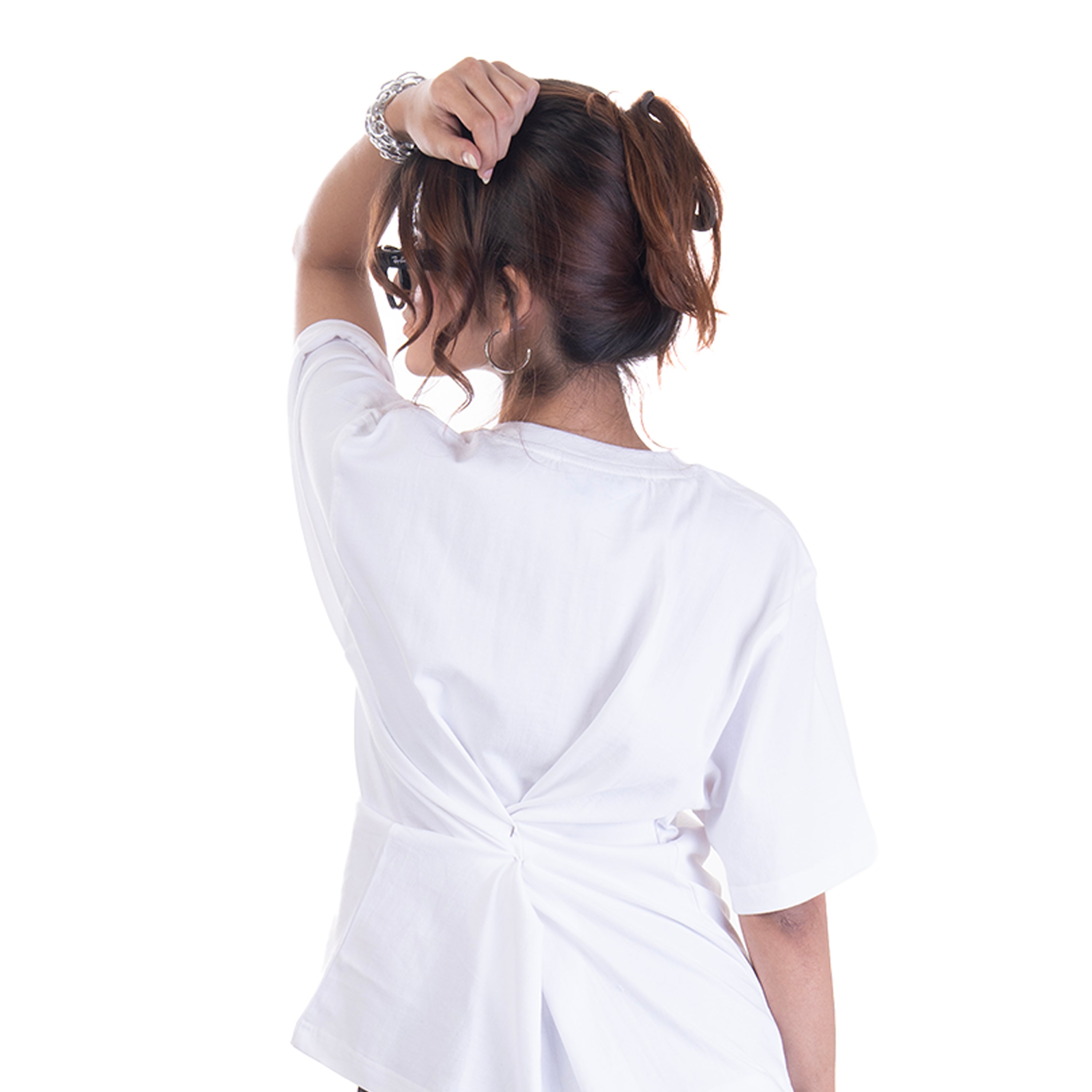 White Basic Tee