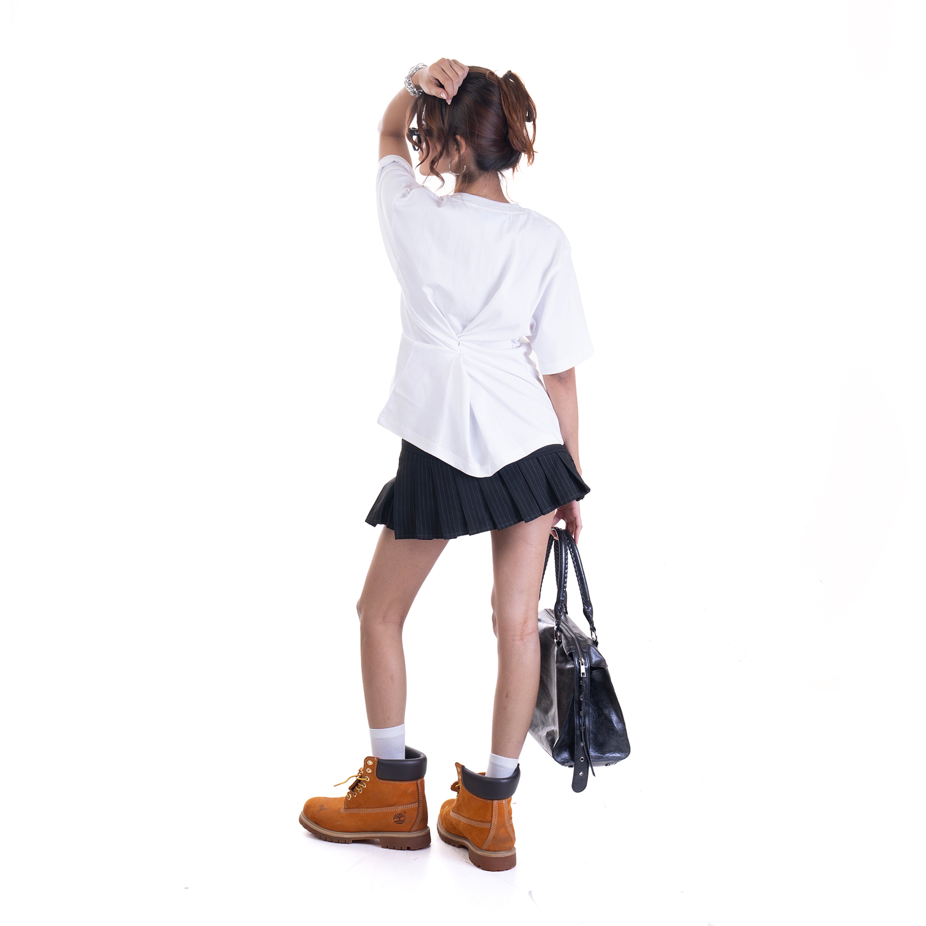 White Basic Tee