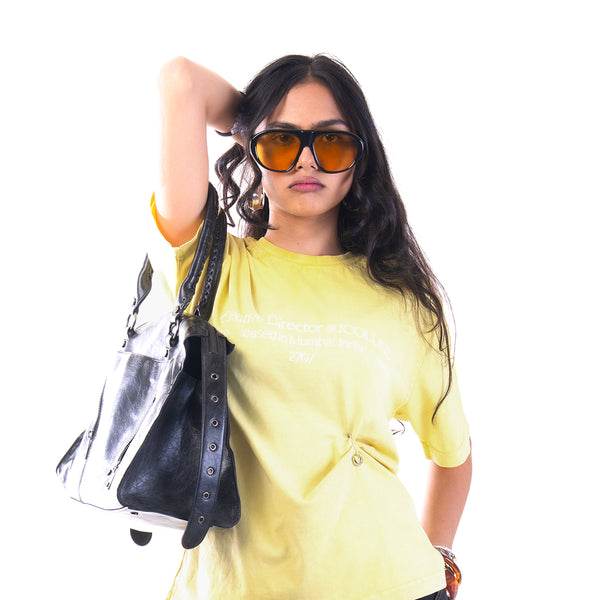 Butter Yellow Basic Tee